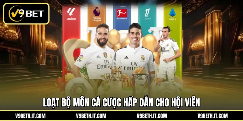 Loạt bộ môn cá cược hấp dẫn cho hội viên
